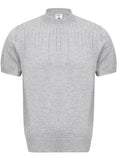 Men's Mock Neck Short Sleeve Knit Top thumbnail 12