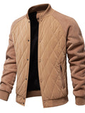 Men's Quilted Snap Down Long Sleeve Jacket thumbnail 15