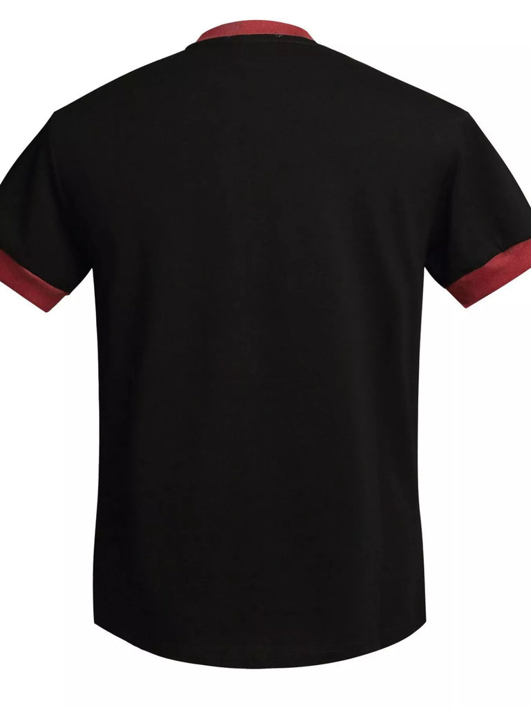 Men's Letter Graphic Short Sleeve T-Shirt