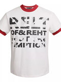 Men's Letter Graphic Short Sleeve T-Shirt thumbnail 7