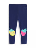 Children's Fruit Applique Knit Leggings thumbnail 2