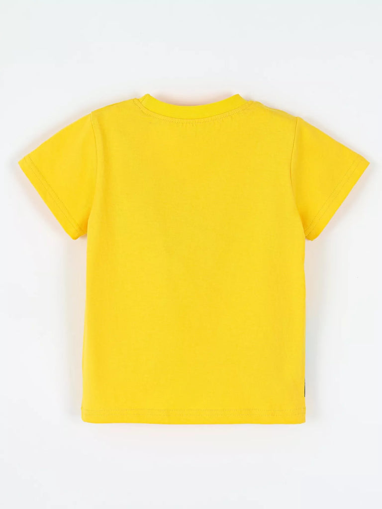 Children's Construction Truck Graphic Short Sleeve T-Shirt