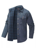 Men's Snap Down Long Sleeve Jacket thumbnail 7
