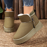 Suede Ankle Boots with Decorative Strap thumbnail 6