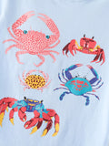Children's Crab Round Neck T-Shirt thumbnail 4