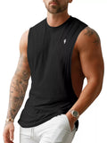 Men's Full Size Round Neck Tank Top Plus Size thumbnail 25
