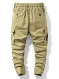 Men's Cargo Pants with Drawstring Waist thumbnail 5