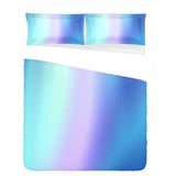 Blue & Purple Ombre Bedsheet Set – 3 Piece Duvet Cover Set thumbnail 3
