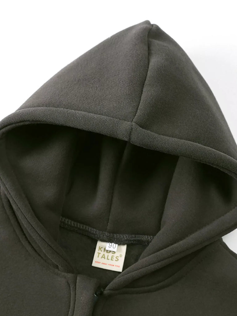 Children's Halloween Skeleton Zip-Up Hoodie