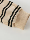 Children's Striped Bear Crew Neck Sweatshirt thumbnail 6
