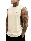 Men's Full Size Round Neck Tank Top Plus Size thumbnail 26