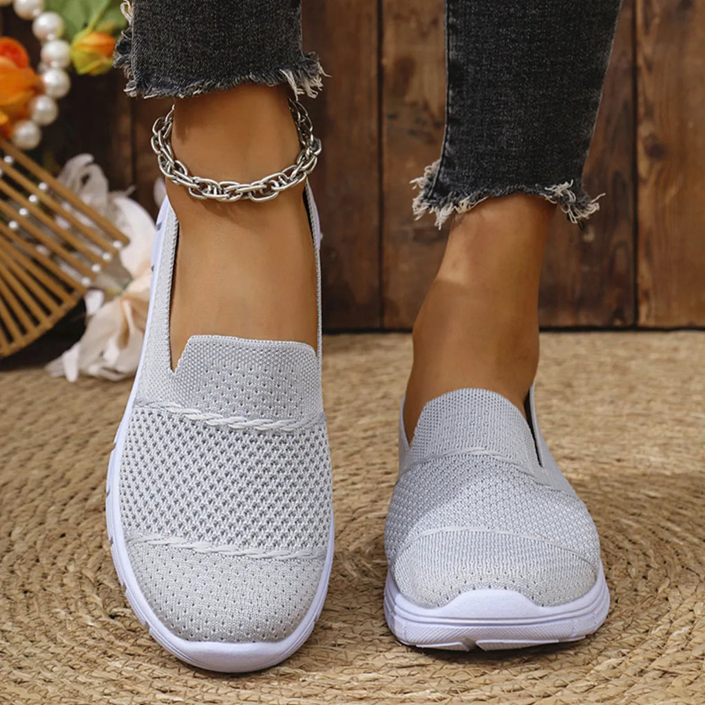 Breathable Mesh Athletic Slip-Ons