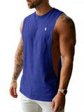 Men's Full Size Round Neck Tank Top Plus Size thumbnail 8