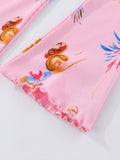 Children's Fairy Print Flared Leggings thumbnail 4