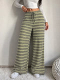 Striped Knit Wide-Leg Pants thumbnail 4