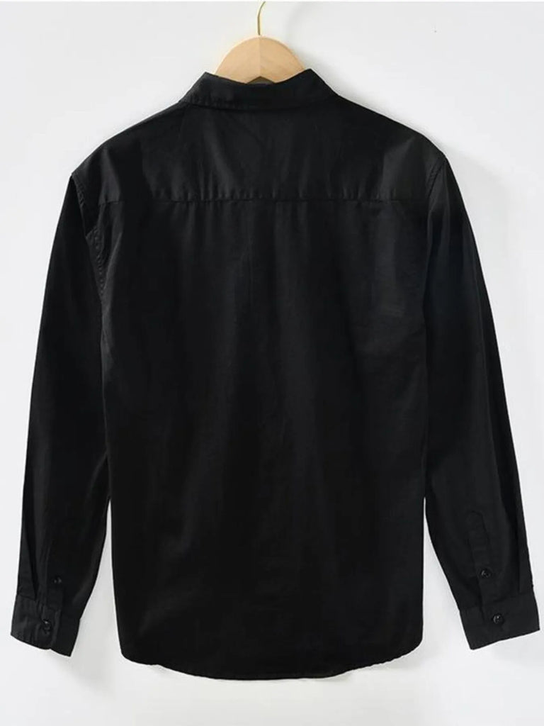 Men's Long Sleeve Button-Up Shirt