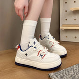 Round Toe Lace Up Sneakers thumbnail 5