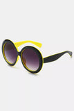 Oversized Round Frame Fashion Sunglasses thumbnail 5