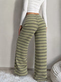 Striped Knit Wide-Leg Pants thumbnail 5