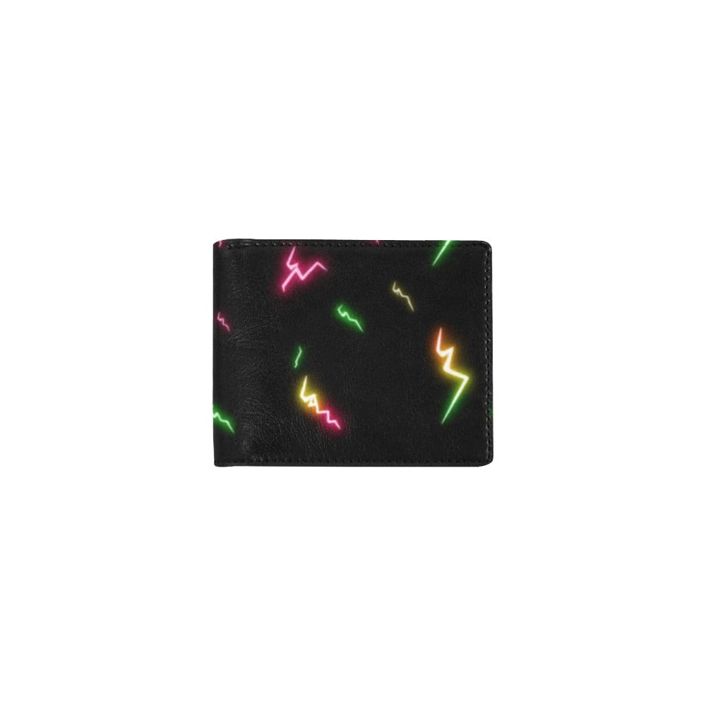 Neon Lightning Bifold Wallet