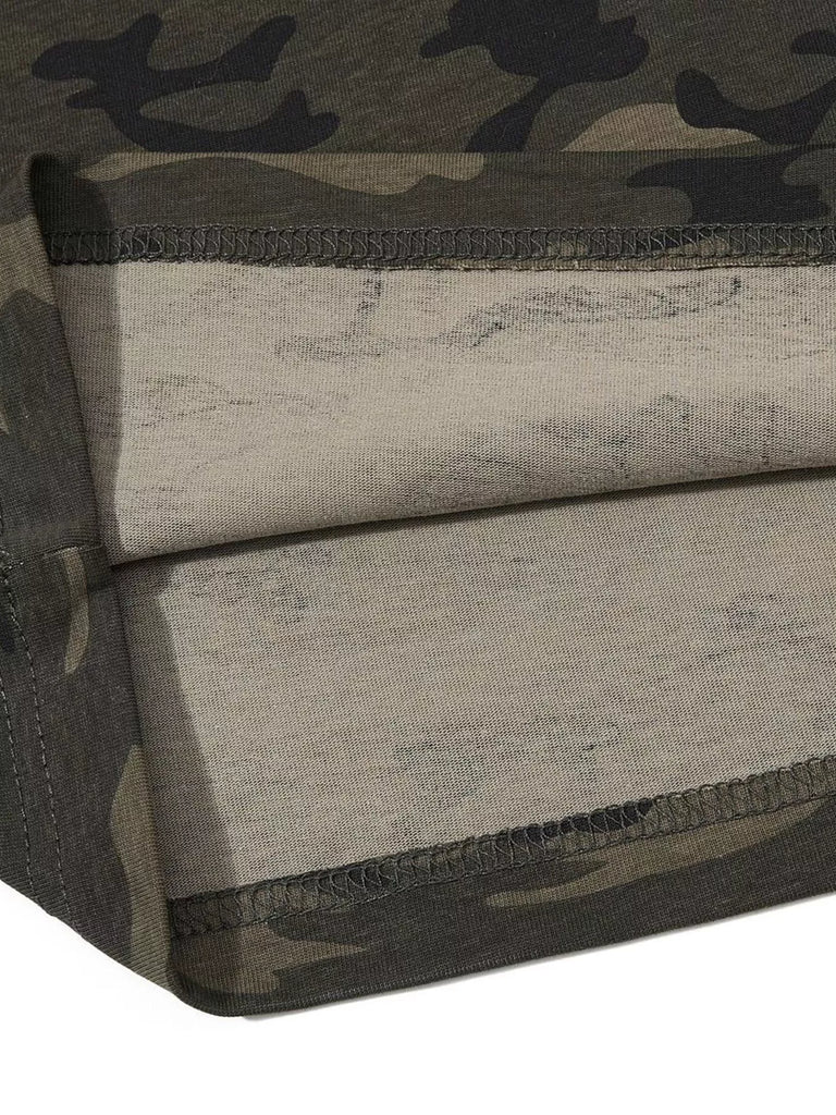 Men's Camouflage Short Sleeve Polo