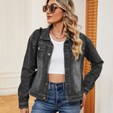 Washed Denim Jacket thumbnail 7