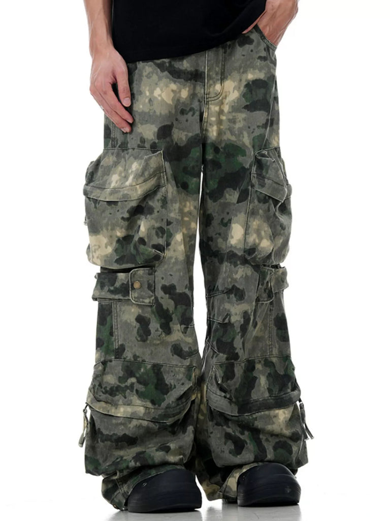 Men's Camouflage Loose Fit Cargo Pants