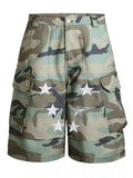 Men's Star Camouflage Cargo Capris thumbnail 1