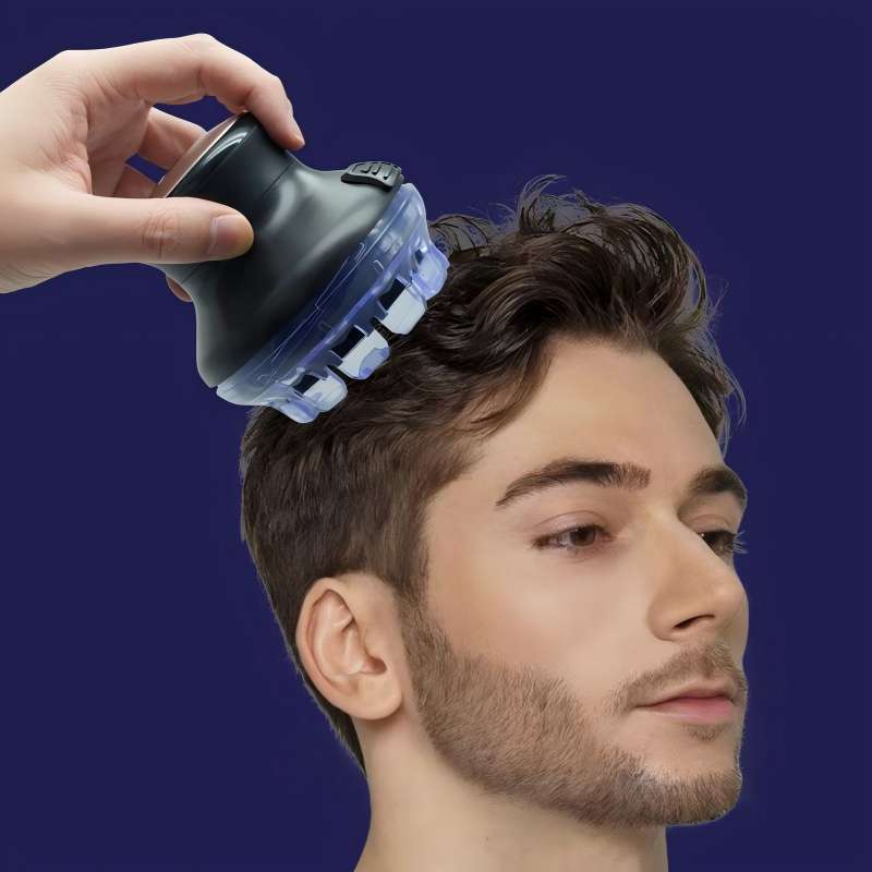 ISFRIDAY Self Cut Rotary Even Cut Hair Clipper UFO Electric Hair Trimmer Rechargeable Washable Haircut Machine