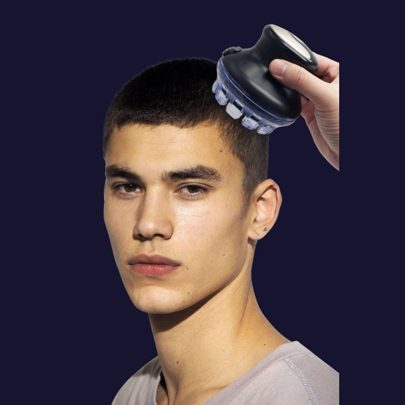 ISFRIDAY Self Cut Rotary Even Cut Hair Clipper UFO Electric Hair Trimmer Rechargeable Washable Haircut Machine